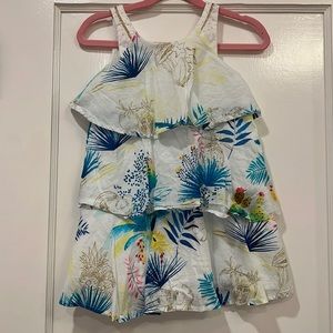 Catamini Tropical Dress Size 4T